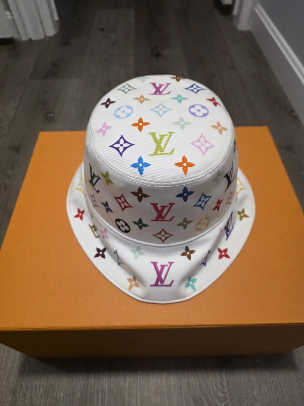 Louis Vuitton X Murakami Multicolor Monogram Bucket Hat
